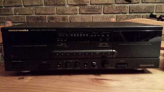 Marantz double cassette player