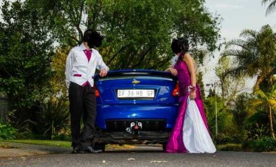 MATRIC FAREWELL DRESS WITH MENS OUTFIT