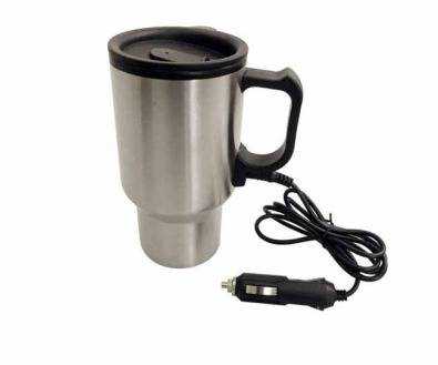 MATT STAINLESS STEEL DOUBLE WALL THERMAL MUG