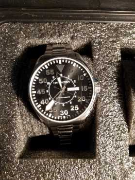 Maurice Lacroix Miros amp Hamilton Khaki Pilot watch for sale.