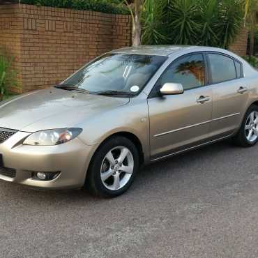 MAZDA 3. 1.6. 2006 MODEL. R59950 OR SWOP FOR AUTOMATIC