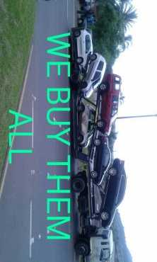 Mechanically defected cars and bakkies wanted urgently for spot cash without any come backs.