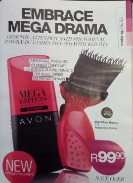 Mega effects black mascara