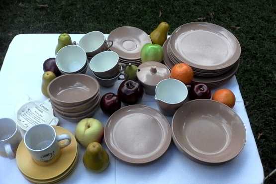 Melamine eetstel te koop - 6 van alles