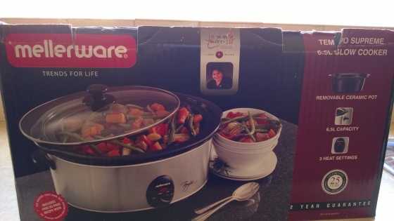 Mellerware 6.5L Slow Cooker