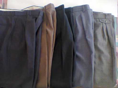 Mens dresssuit pants only