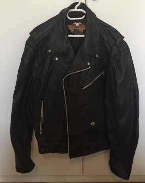 Mens leather jacket