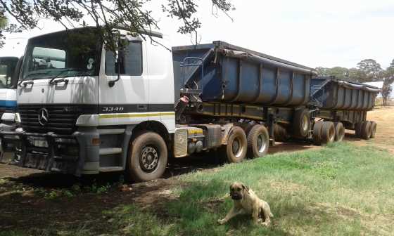 Mercedes Benz Actros MP1 3348 6x4 TT 2003 Model