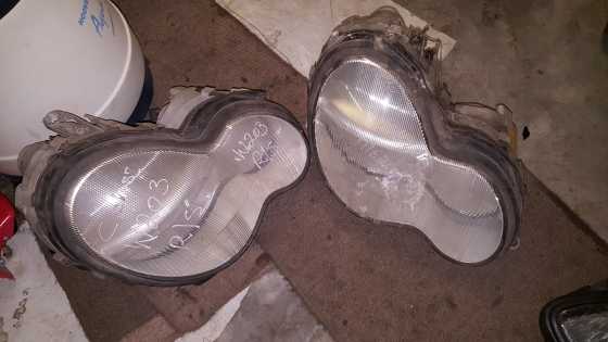 Mercedes Benz W203 headlamps