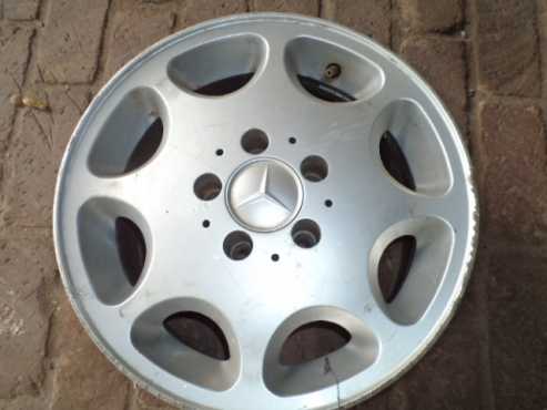 Mercedes c class 15 inch mag wheels