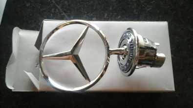 mercedes c class w203 bonnet badge