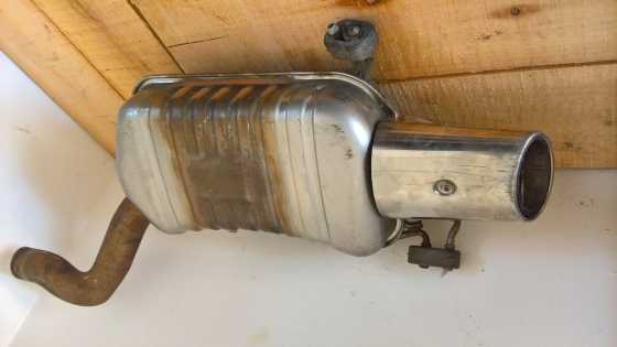 Mercedes CLK500 exhaust back box