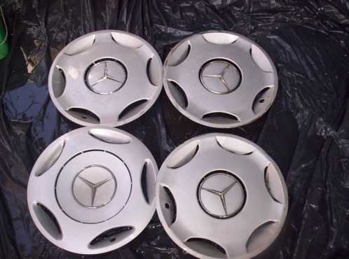 mercedes original 16 inch plastic hub caps