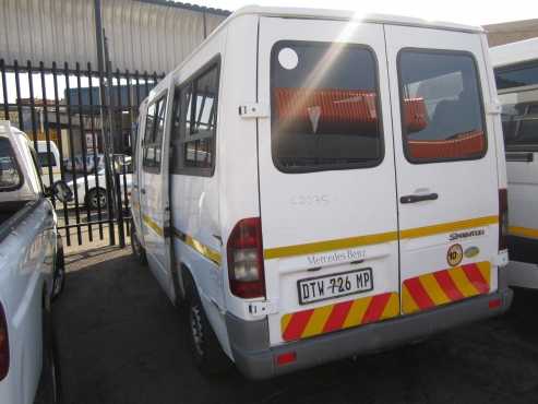 Mercedes sprinter  2008  308 CDI  17 seater rebuild for sale