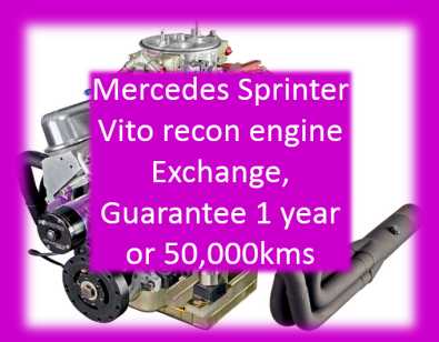 Mercedes Sprinter Vito C270 amp ML recon engine