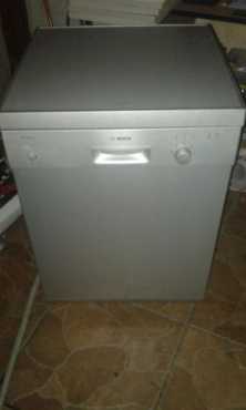 Metallic bosch dishwasher