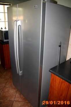 Metallic Double door FridgeFreezer for sale