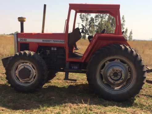 MF 2640 turbo tractor for sale