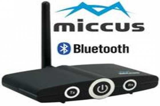 Miccus Home RTX Long Range, Bluetooth Music Transmitter or Receiver