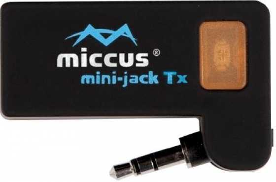 Miccus Mini-jack TX Portable, Bluetooth transmitter