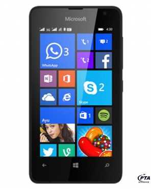 Microsoft RM-1099 - Lumia 430 - 8GB - Black Screen Size amp Type 4 Capacitive touchscreen, 16M co St