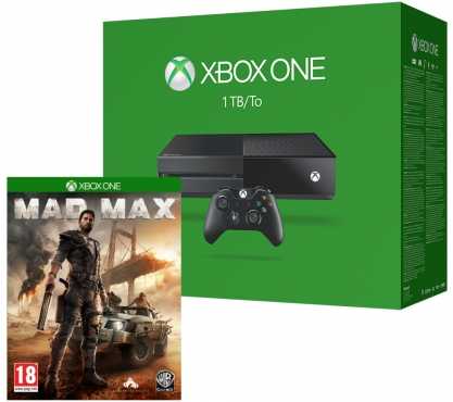 microsoft xbox One, controller and  mad max bundle for sales