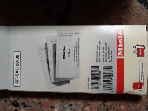 Miele Vacuum bags and filter