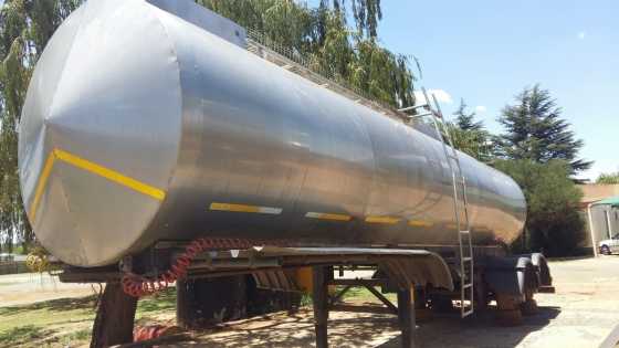 Milk Tanker Available