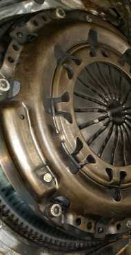 Mini Cooper S clutch conversion