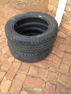 Mini Cooper Tyres 19555 R16 for sale