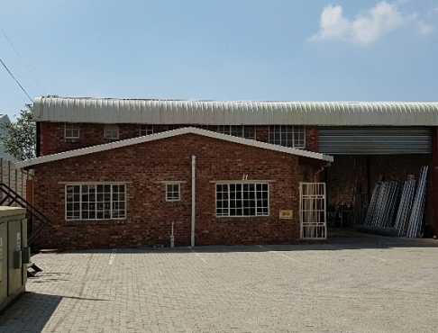 Mini factory to let in secure business park in Anderbolt, Boksburg.