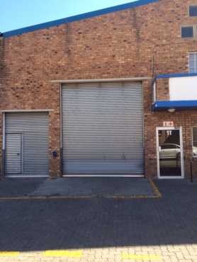 MINI FACTORY  WAREHOUSE FOR SALE IN A SECURE PARK IN CENTURION