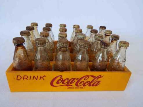 Miniature Coca cola crate