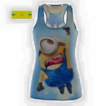 Minion en Frozen Tank Tops