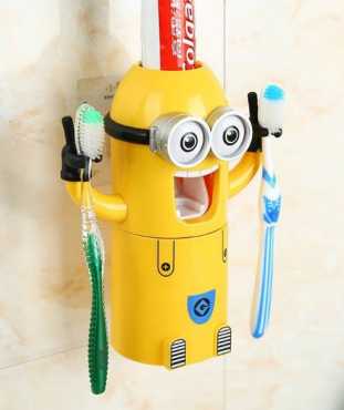 Minions tootpaste dispenser