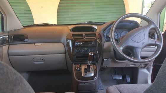 Mitsubishi chariot for sale, this imported vehicle is well equipped with power staring, power window