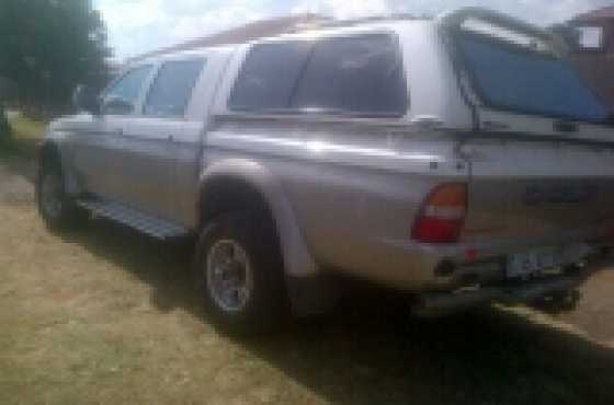 Mitsubishi colt double cab bakkie with lexus v8