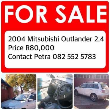 Mitsubishi Outlander 2.4 Petrol 2004 Automatic Gearbox , Leather Interior , Sunroof
