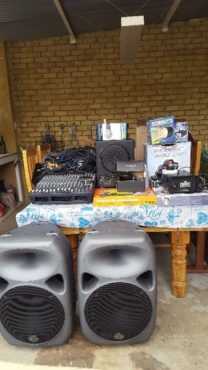Mobile DJ sistem with lots of extras