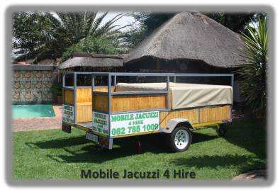 Mobile Jacuzzi 4 Hire