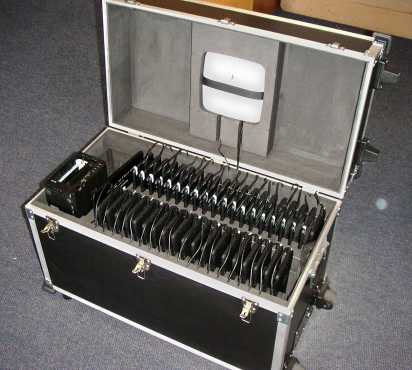 Mobile storagetransport for 40 tablets case