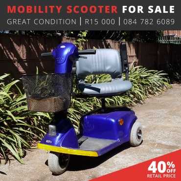 Mobility Scooter  Shoprider for sale