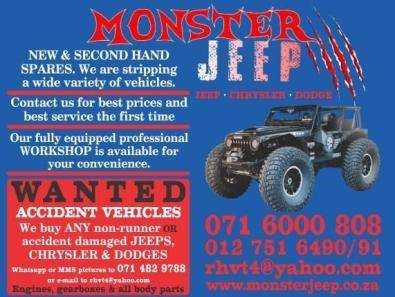 Monster Jeep - Jeep, Chrysler, Dodge Specialist