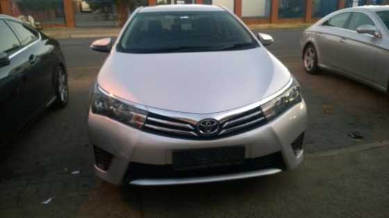 Month end clearance2014 Toyota Corolla 1.3 in excellent condition Accessories Aircon, radio, cd pl