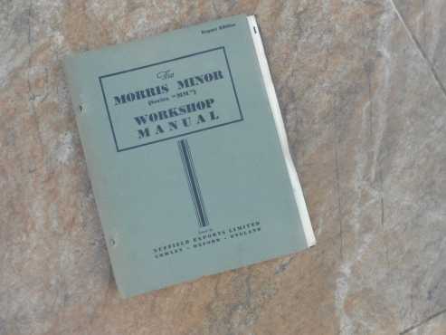 Morris Minor workshop manual