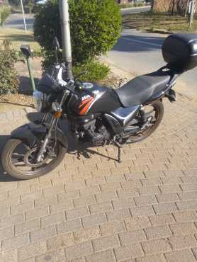 MotoMia 200cc motorbike for sale.