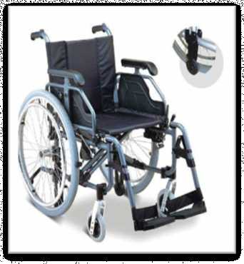 MR WHEELCHAIR ECO LIGHT ALU 18