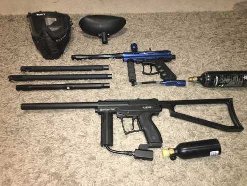 MR1 paintball gun and a Orient 2 gun for sale