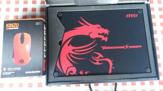 MSI Gaming Mouse and Pad (NEW)