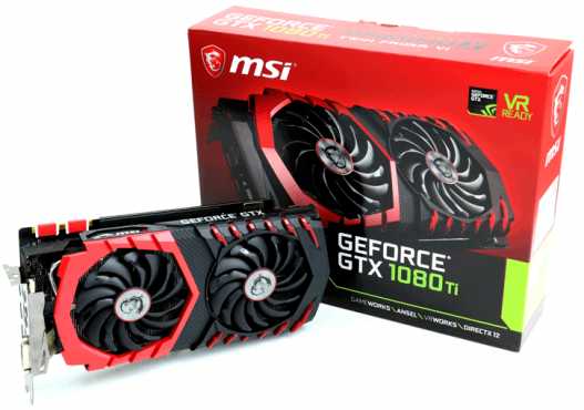 MSI GTX 1080Ti Gaming X GPU